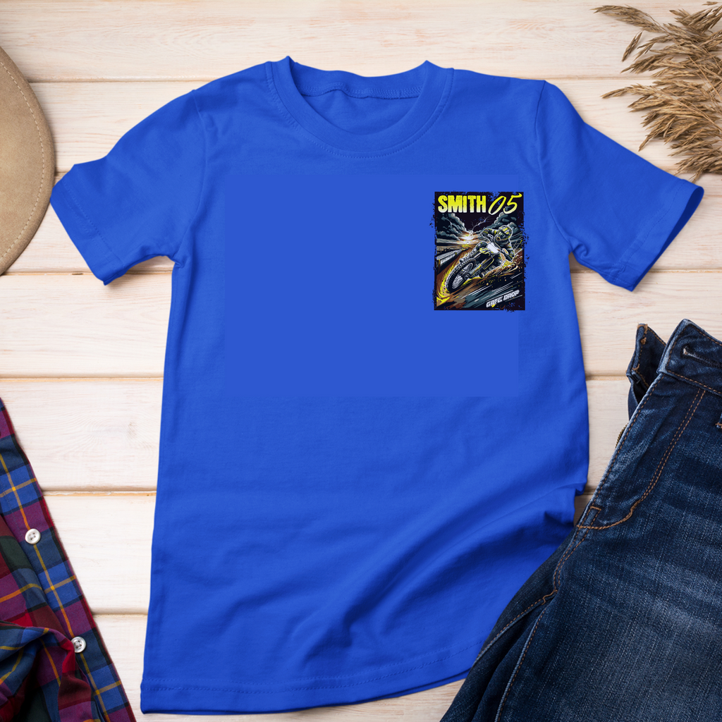 Personalized Summer Motocross Shirt for Youth Riders