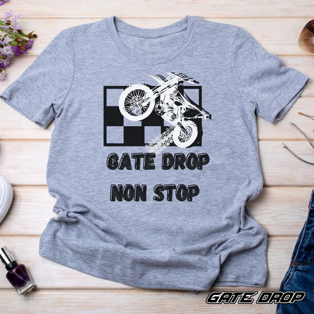 Gate Drop Non Stop Motocross Outdoor T-shirt
