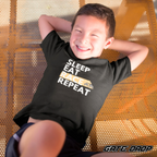 Eat Sleep Motocross Repeat Tee-shirt for Children