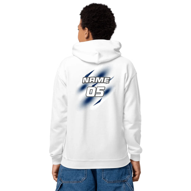 Gate Drop Custom Moto Kid Flame Hoodie