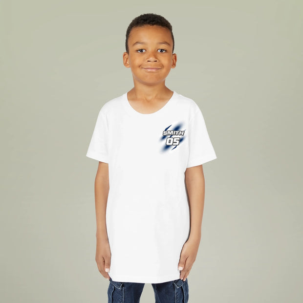 Flame Moto Kid Front and Back MX Race Shirt