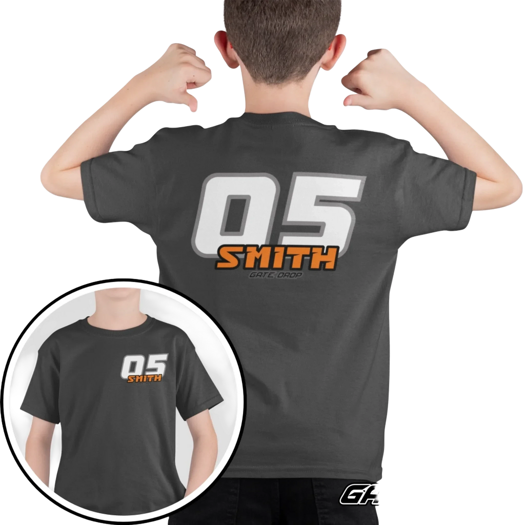 GateDropPersonalizedMXNameandNumberYouthRaceShirt