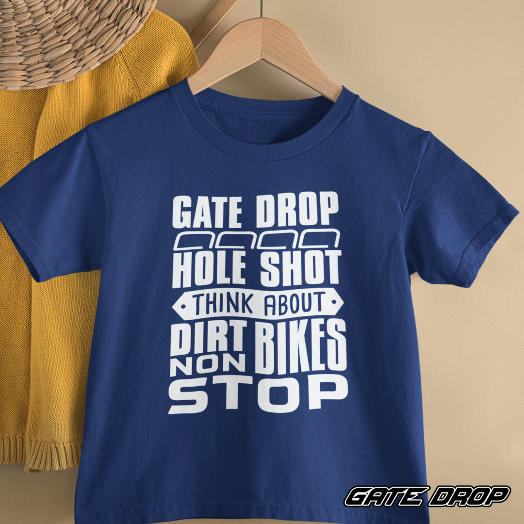 Gate Drop Non Stop Think about it motocross shirt