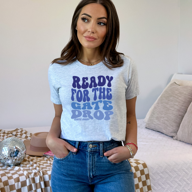 Moto Mom Ready For The Gate Drop Motocross Shirt