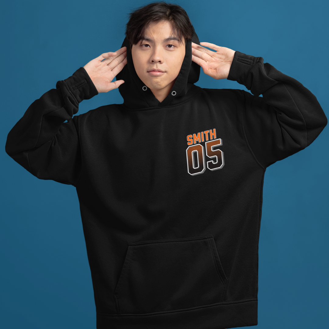 Personalized Front and Back Summer Motocross Youth Hoodie