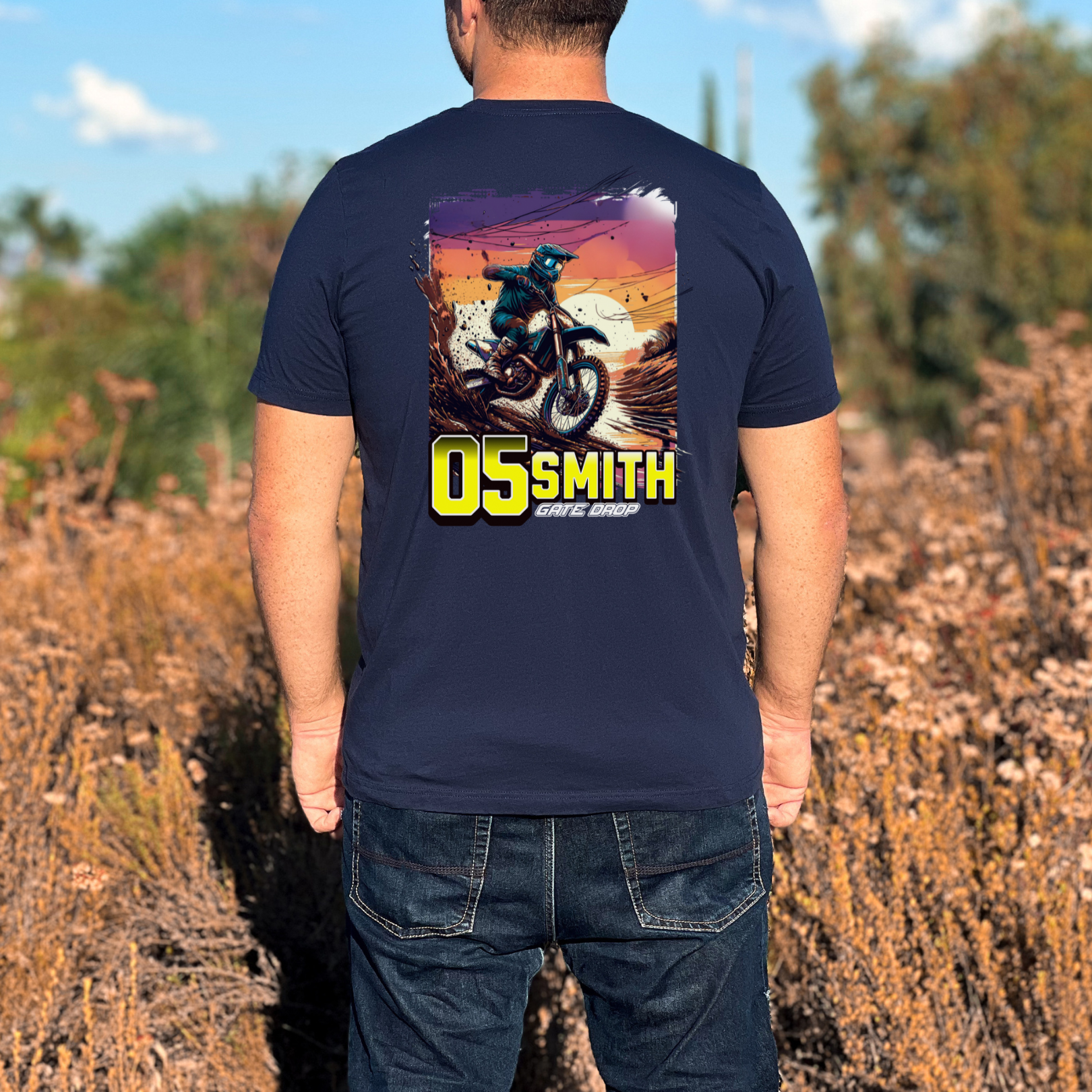 Personalized Summer Motocross Shirt