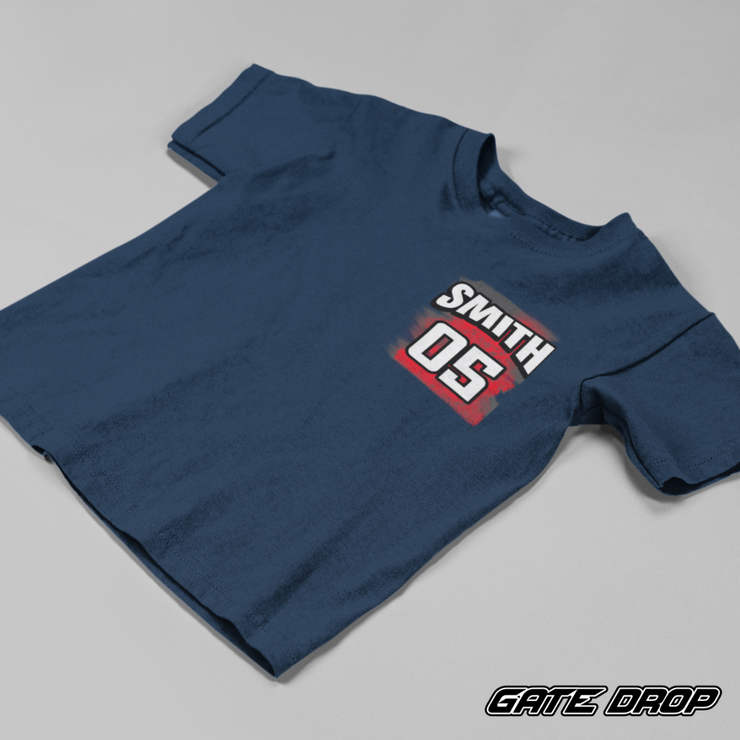 Gate Drop Custom Dirt bike Kid Personalized Race Youth T Shirt