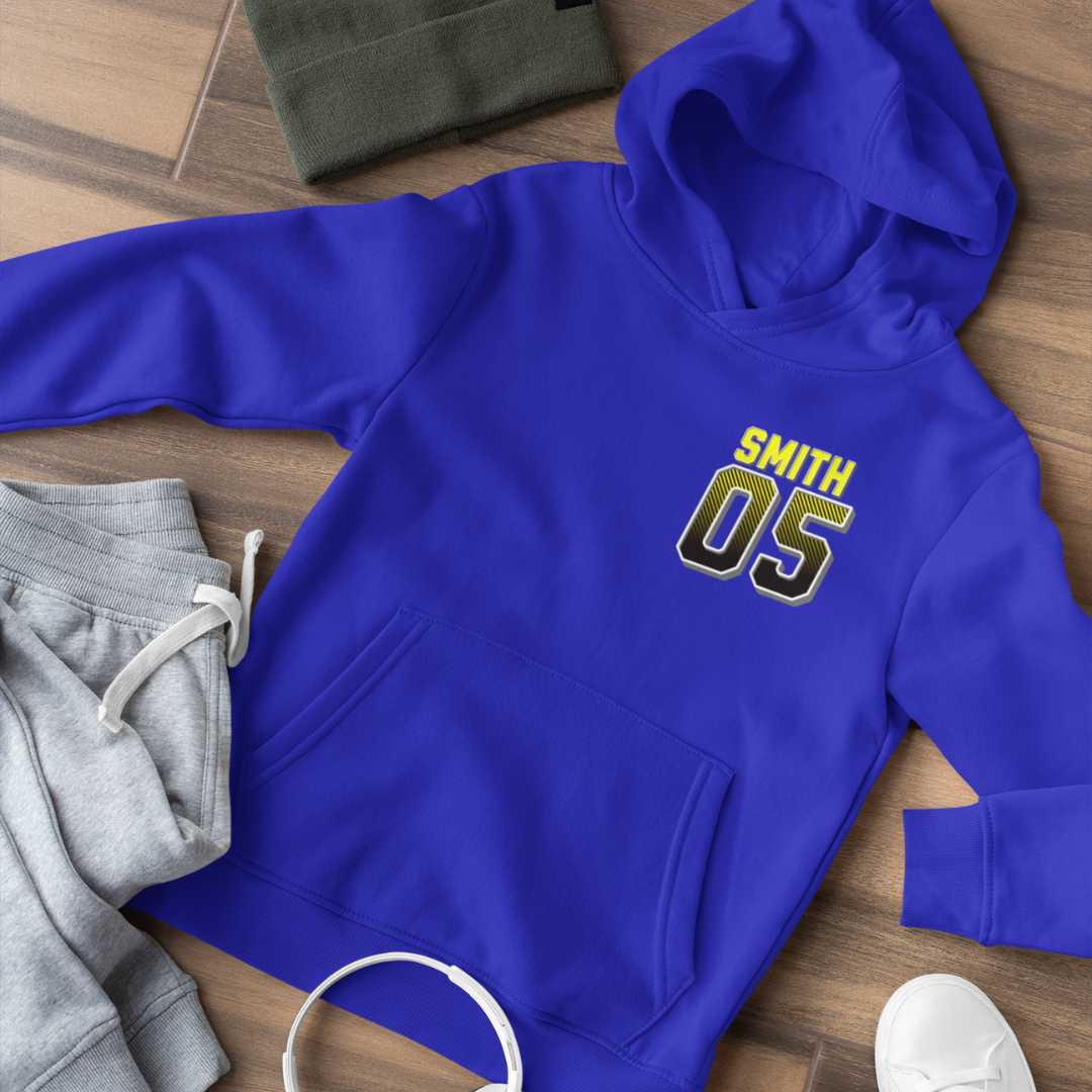 Personalized Front and Back Summer Motocross Youth Hoodie