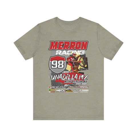 Fundraiser-Merron98. Gate Drop Personalized MX Name and Number Race Tee Shirt.