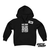 Gate Drop Non Stop Motocross youth hoodie