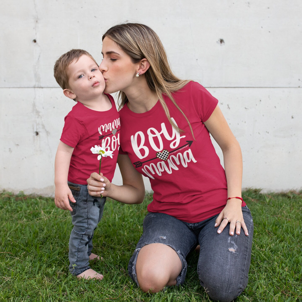 Mama's Boy Matching Tee-shirt for Kids