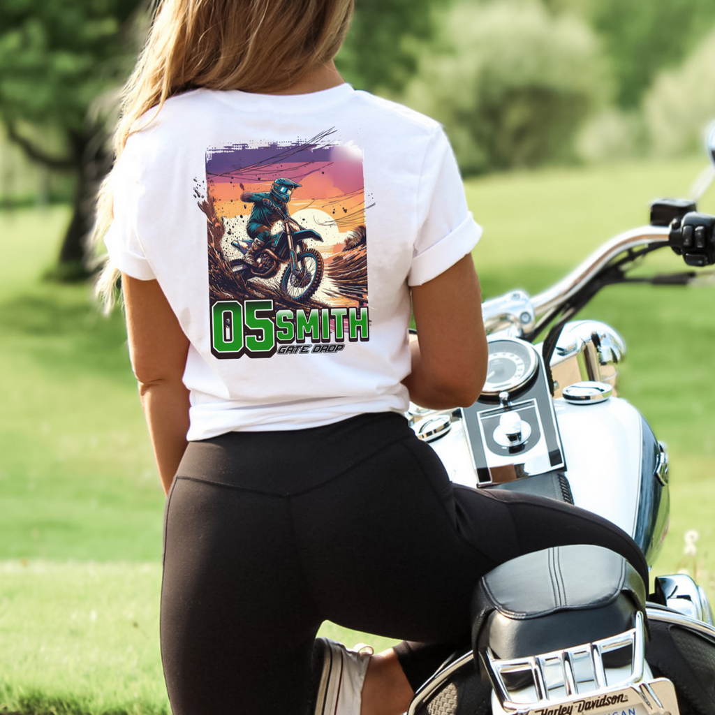 Personalized Summer Motocross Shirt