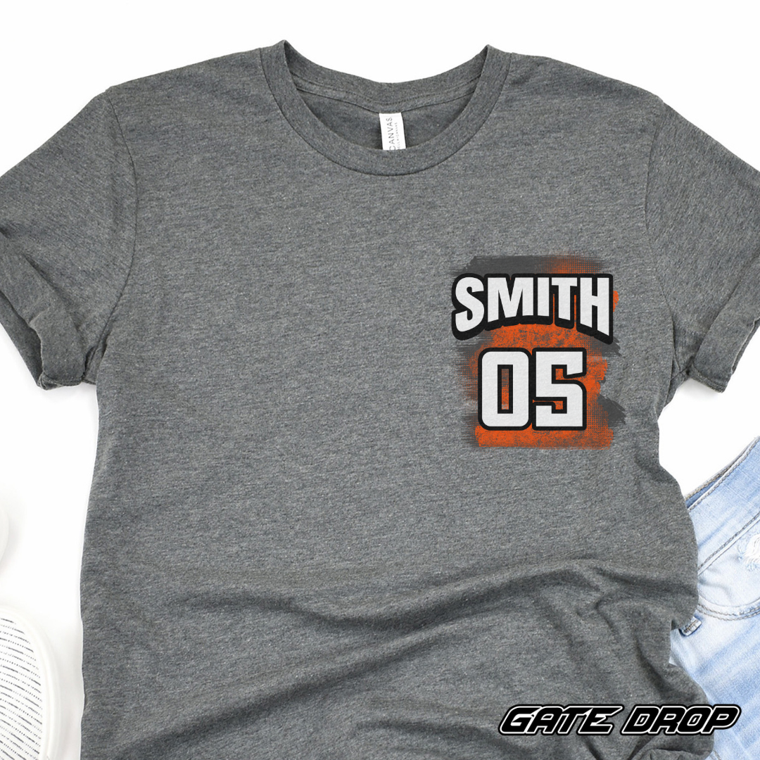 Gate Drop Custom Dirt bike Kid Personalized Race Youth T Shirt