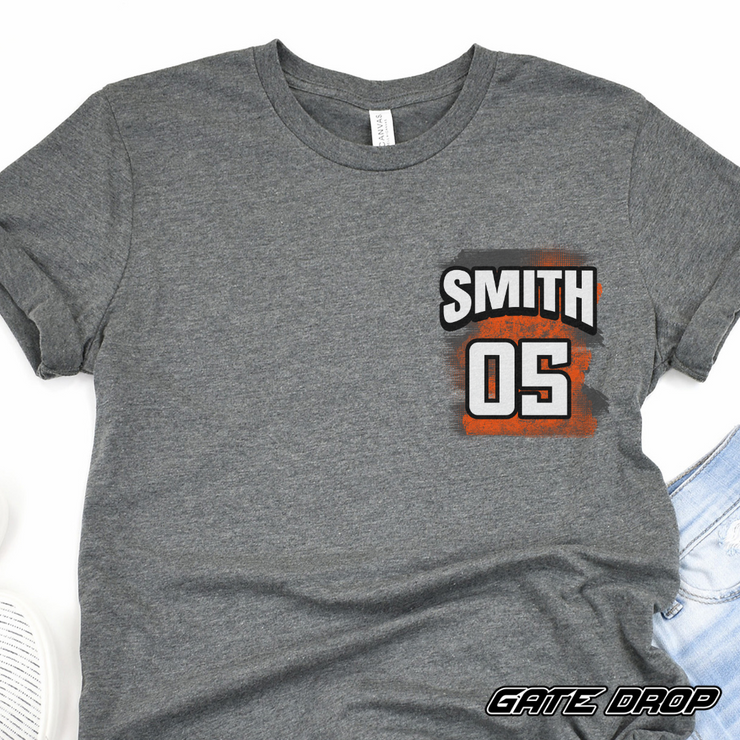 Gate Drop Custom Dirt bike Kid Personalized Race Youth T Shirt