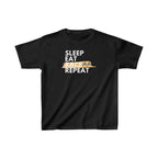 Eat Sleep Motocross Repeat Tee-shirt for Children
