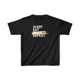 Eat Sleep Motocross Repeat Tee