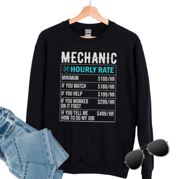 Gate Drop Moto Dad Mechanic Adult Sweatshirt