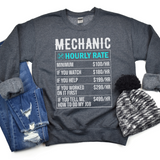 Moto Dad Mechanic Sweater