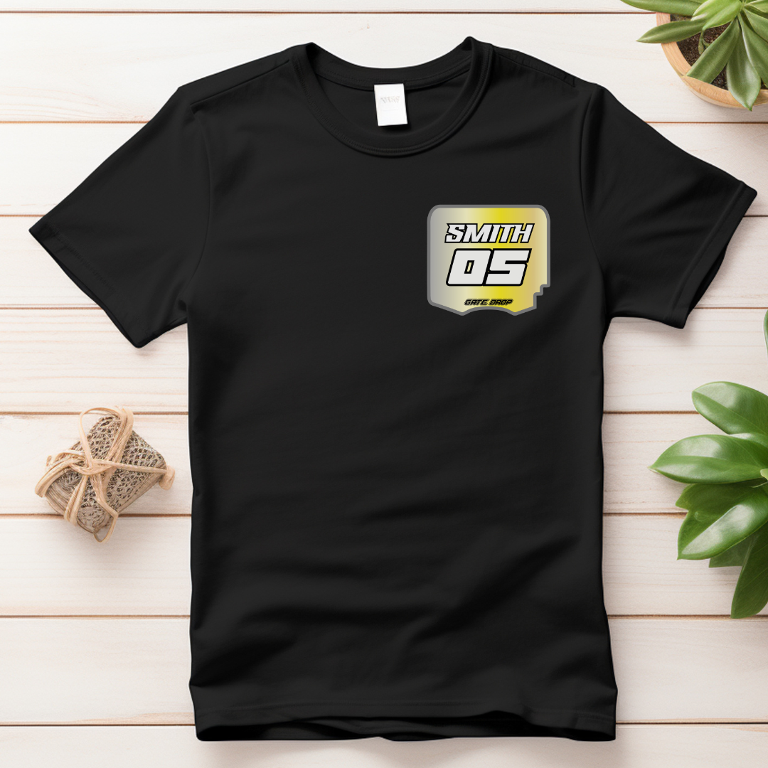 Gate Drop Moto Kid Gradient Plate Race Shirt