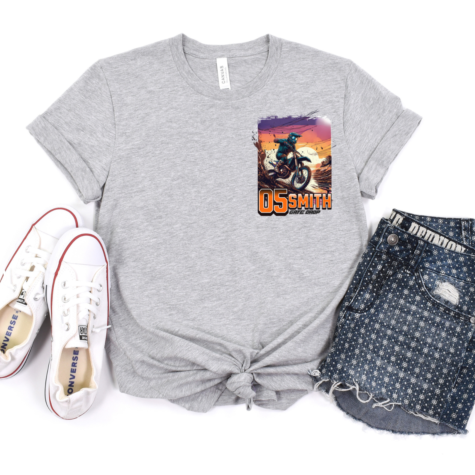 Personalized Summer Motocross Shirt