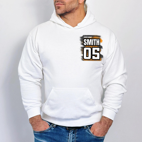 GATE DROP Custom Front and Back Racing Hoodie