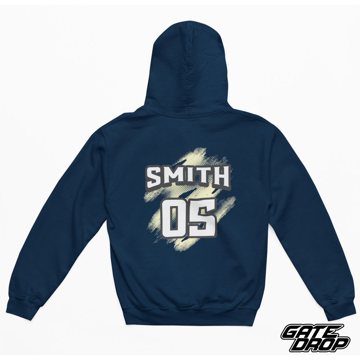 Personalized Flame Motocross Hoodie
