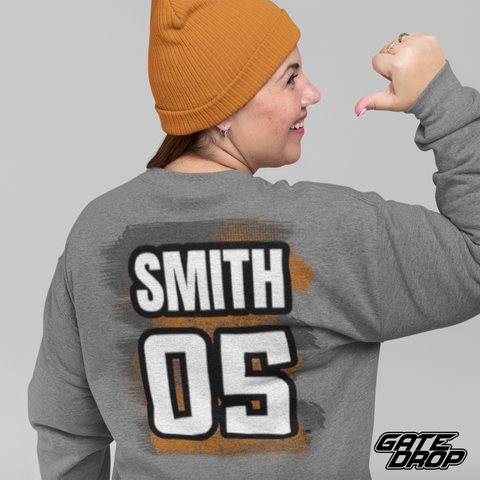 Custom Moto sweater Moto Mom dirt bike supercross birthday gift women's sweatshirt supercross SX racing Personalized motocross sweater