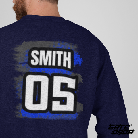 Custom Moto sweater Moto Mom dirt bike supercross birthday gift women's sweatshirt supercross SX racing Personalized motocross sweater