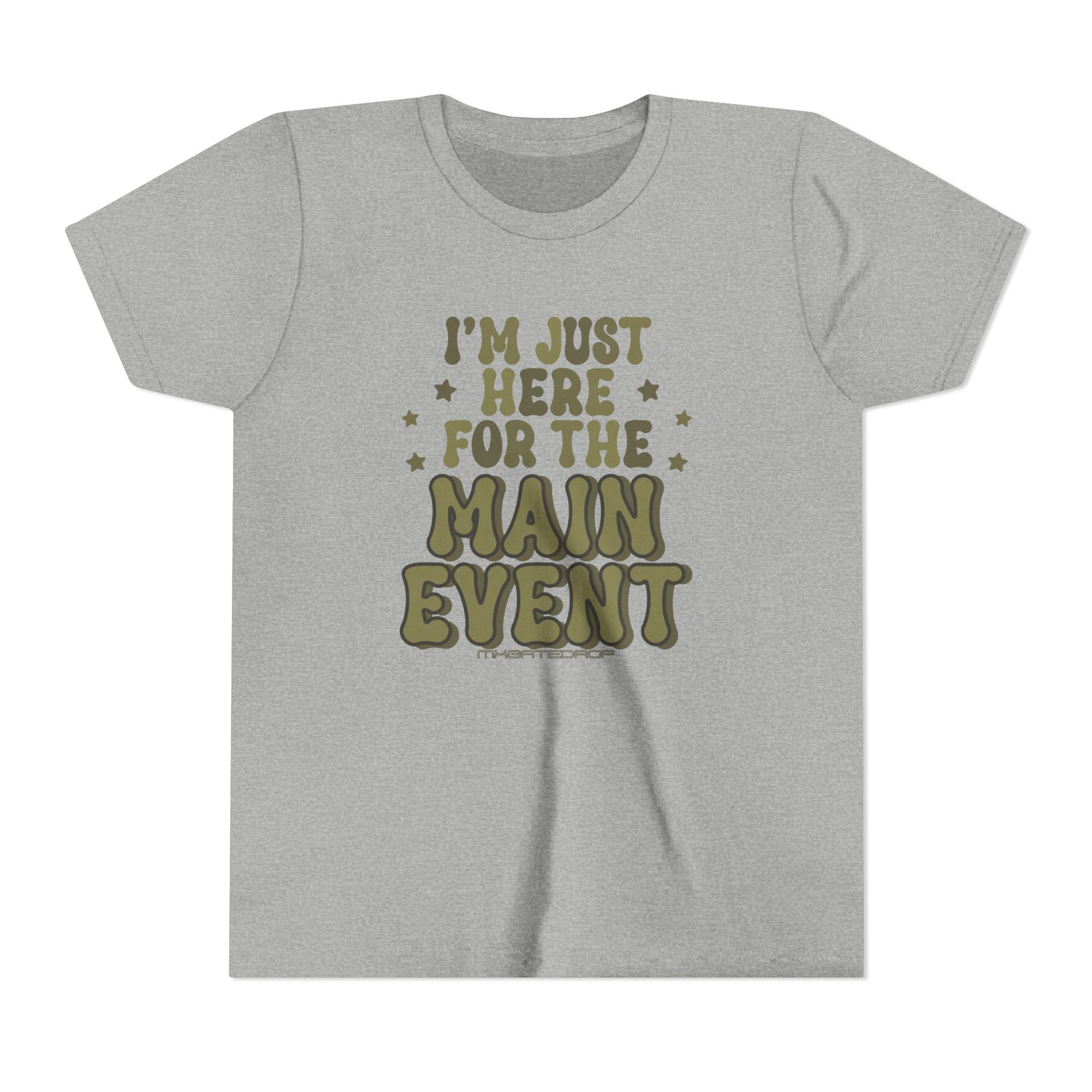 I'm Just here for the Main Event Motocross Youth Shirt