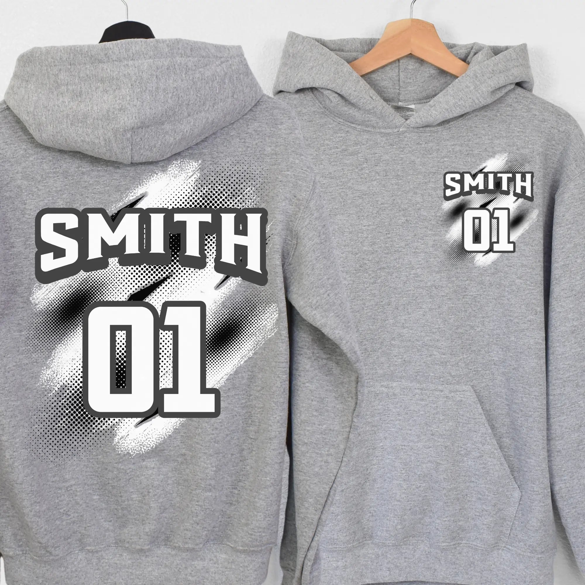 Custom Motocross Lightning Hoodie