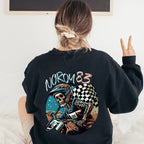Riding Skeleton Custom Sweatshirt