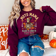 Moto Mama Halloween Custom Sweater