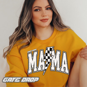 Gate Drop Bolt MAMA Retro Checkered Race Sweatshirt