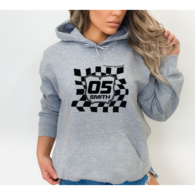 Gate Drop Custom Checkered Plate Adult Hoodie