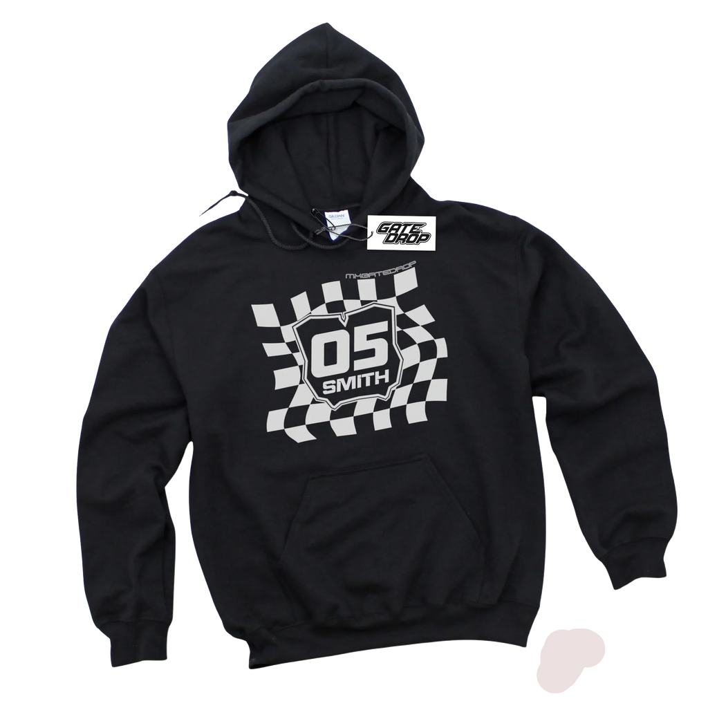 Gate Drop Custom Checkered Plate Adult Hoodie