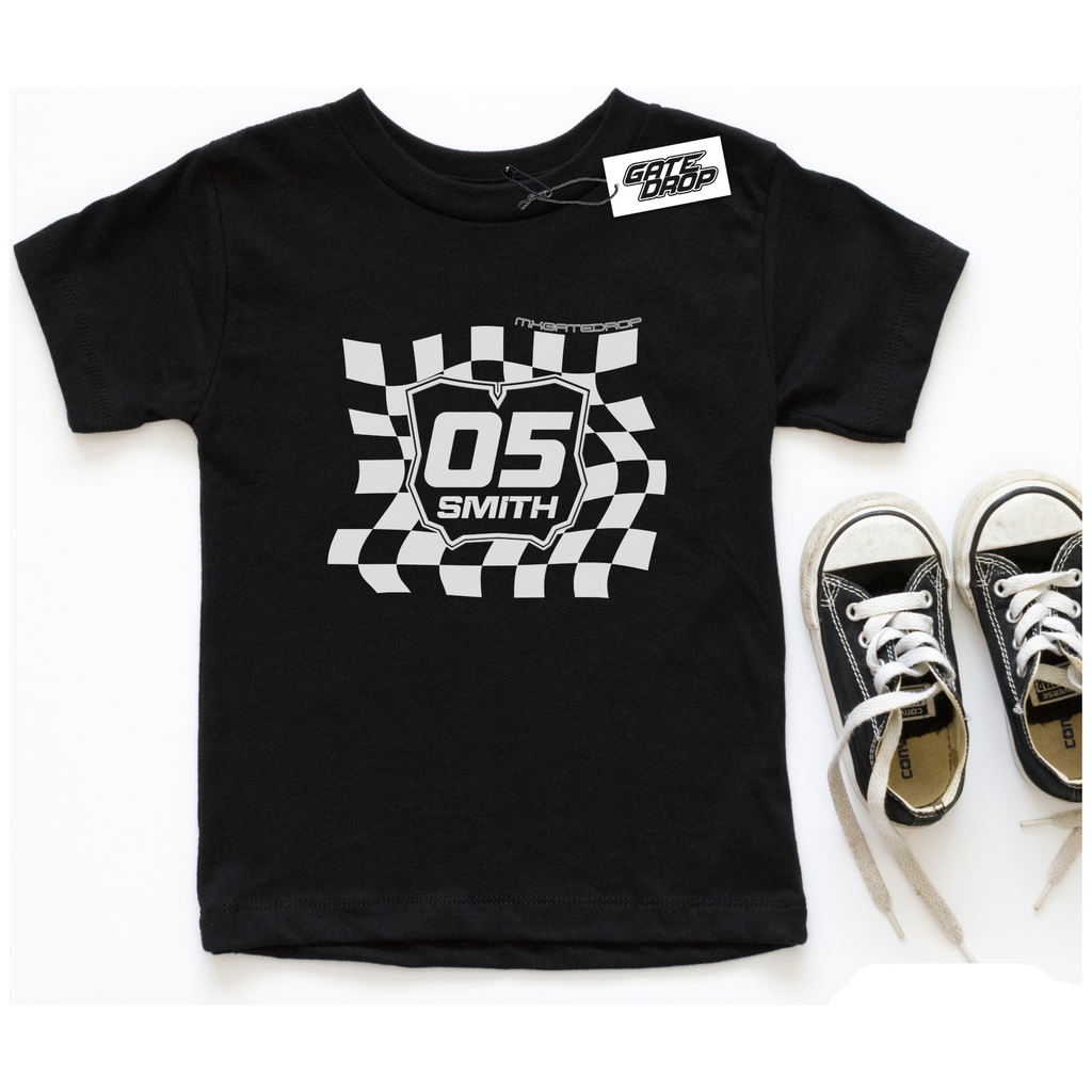 Gate Drop Custom Checkered Plate Youth Shirt