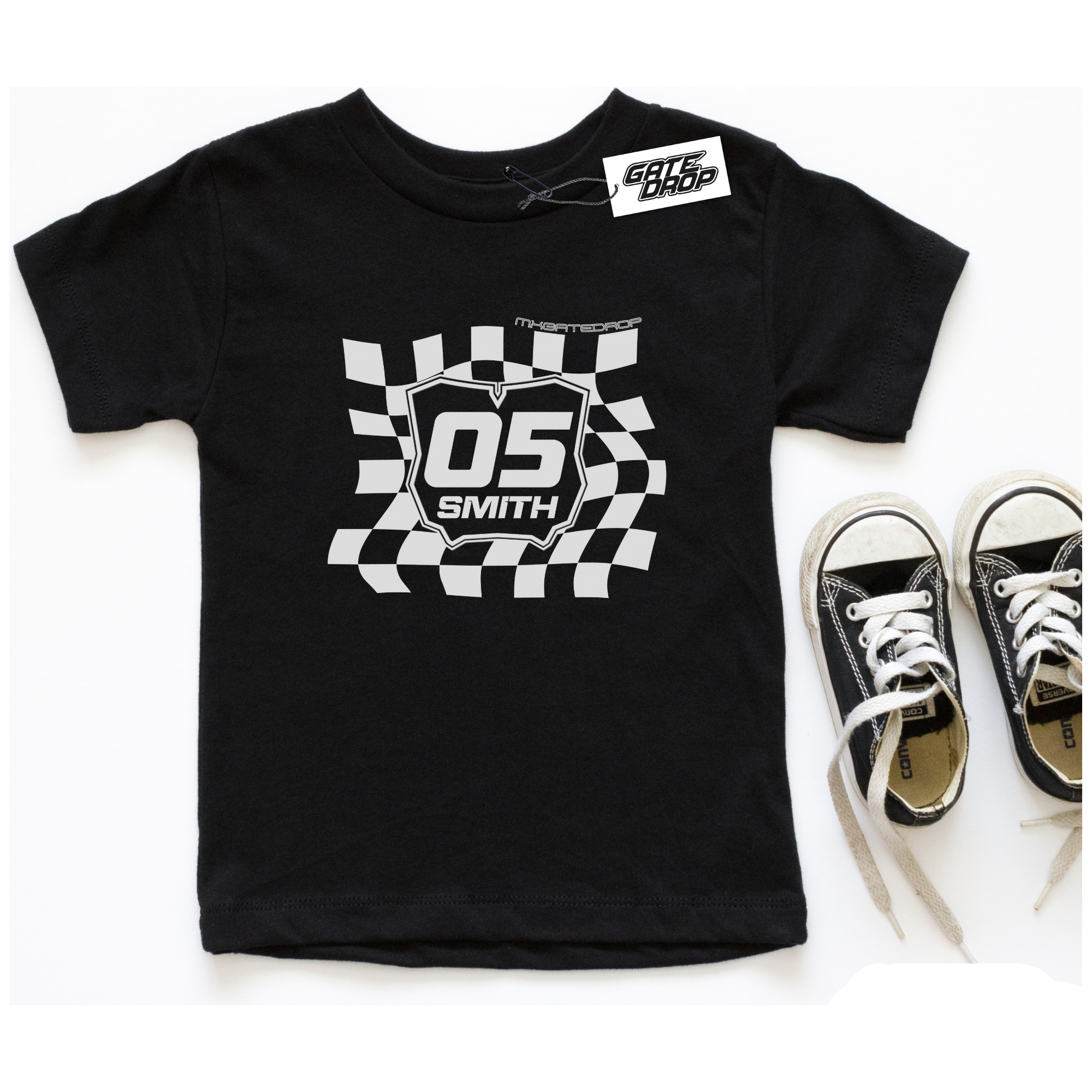 Gate Drop Custom Checkered Plate Youth Shirt
