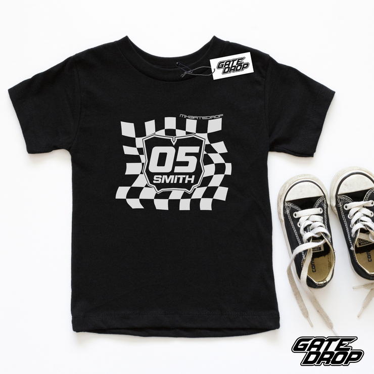 Gate Drop Custom Checkered Plate Youth Shirt