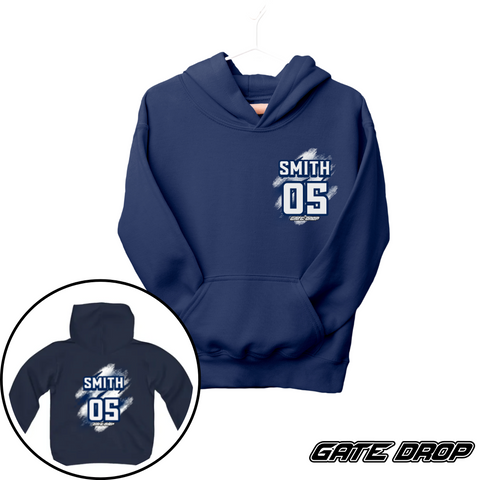 Gate Drop Custom Moto Kid Personalized Motocross Youth Hoodie