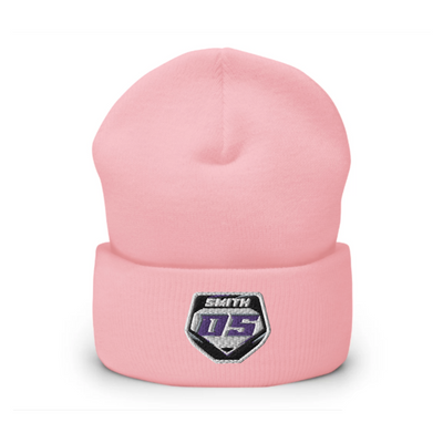 Gate Drop Custom Name and Number Plate Beanie