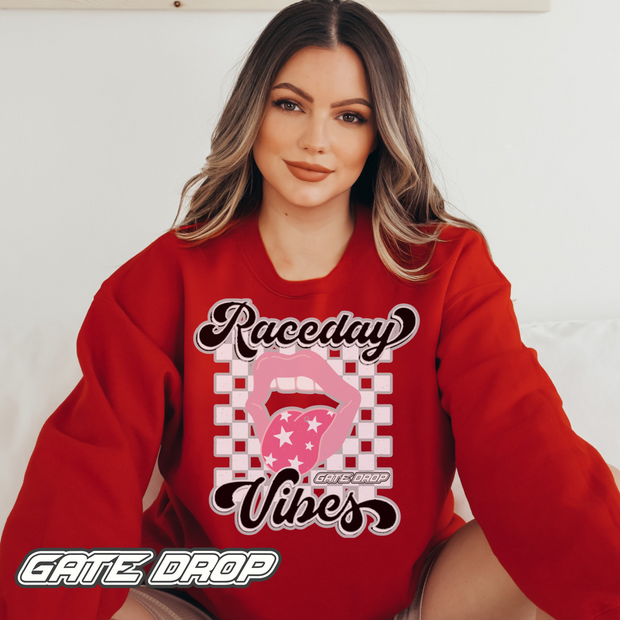 Gate Drop Mama Sweatshirt Motocross Raceday Vibes