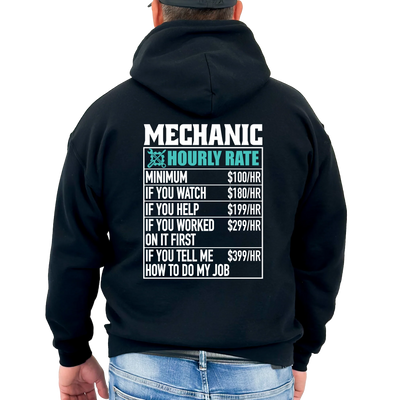 Gate Drop Moto Dad Mechanic Adult Hoodie