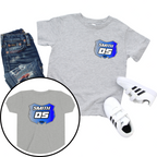 Gate Drop Moto Gradient Plate with Custom Race Name and Number Youth Shirt