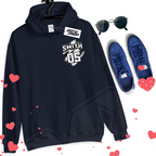 Gate Drop Motocross Name and Number Adult Hoodie