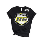 Gate Drop Name and Number Plate Adult Shirt