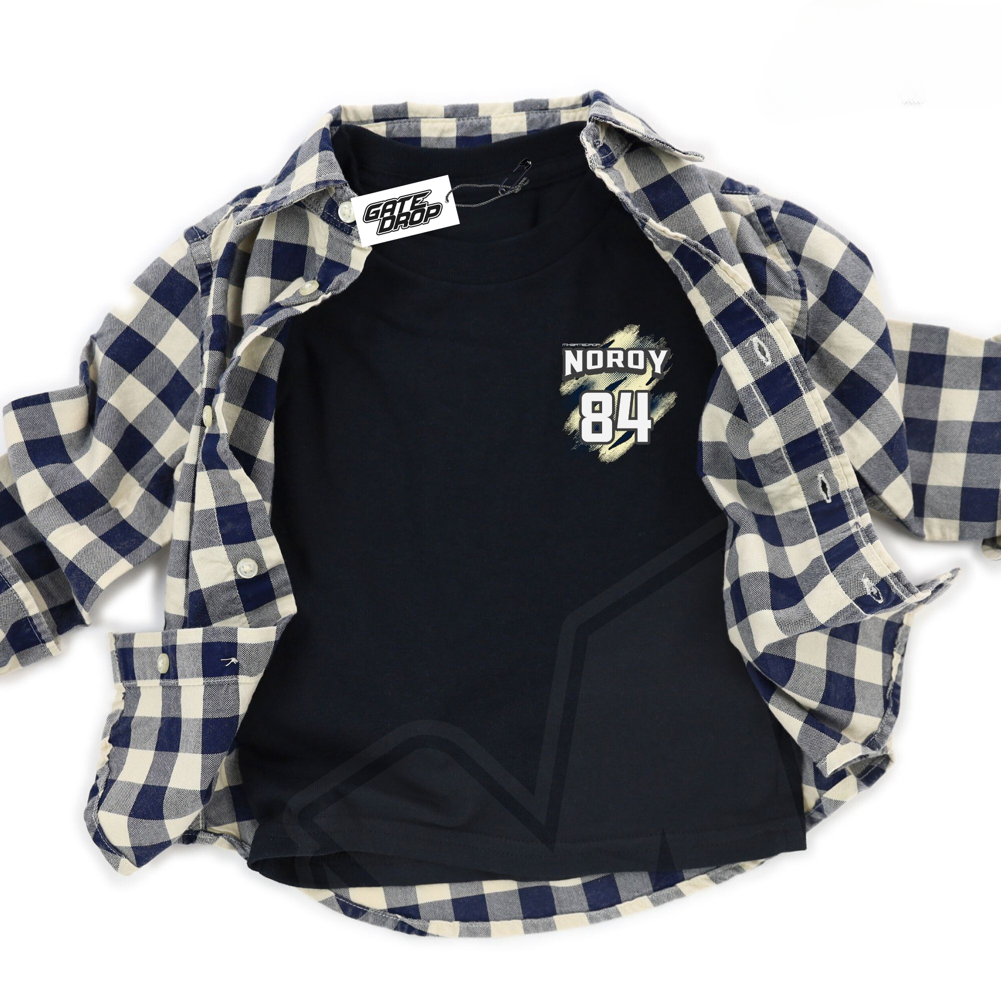 Gate Drop Name and Number Youth Shirt