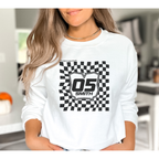 Gate Drop Personalized Checkered Plate Adult Sweatshirt