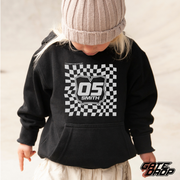 Gate Drop Personalized Checkered Youth Hoodie
