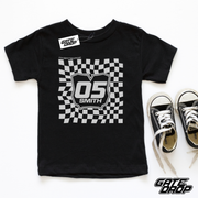 Gate Drop Personalized Checkered Plate Youth Shirt