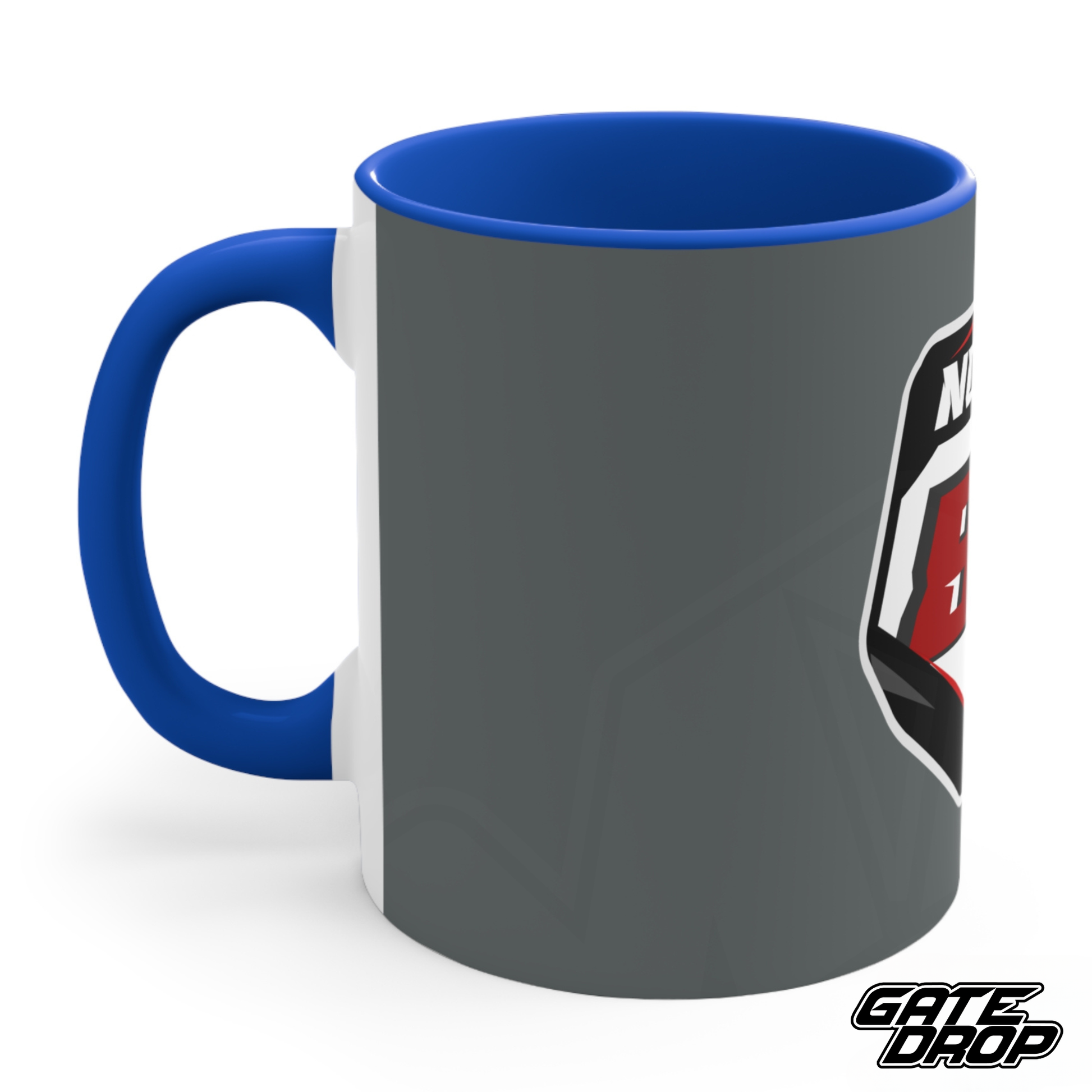 Gate Drop Personalized Motocross 11oz Accent Mug